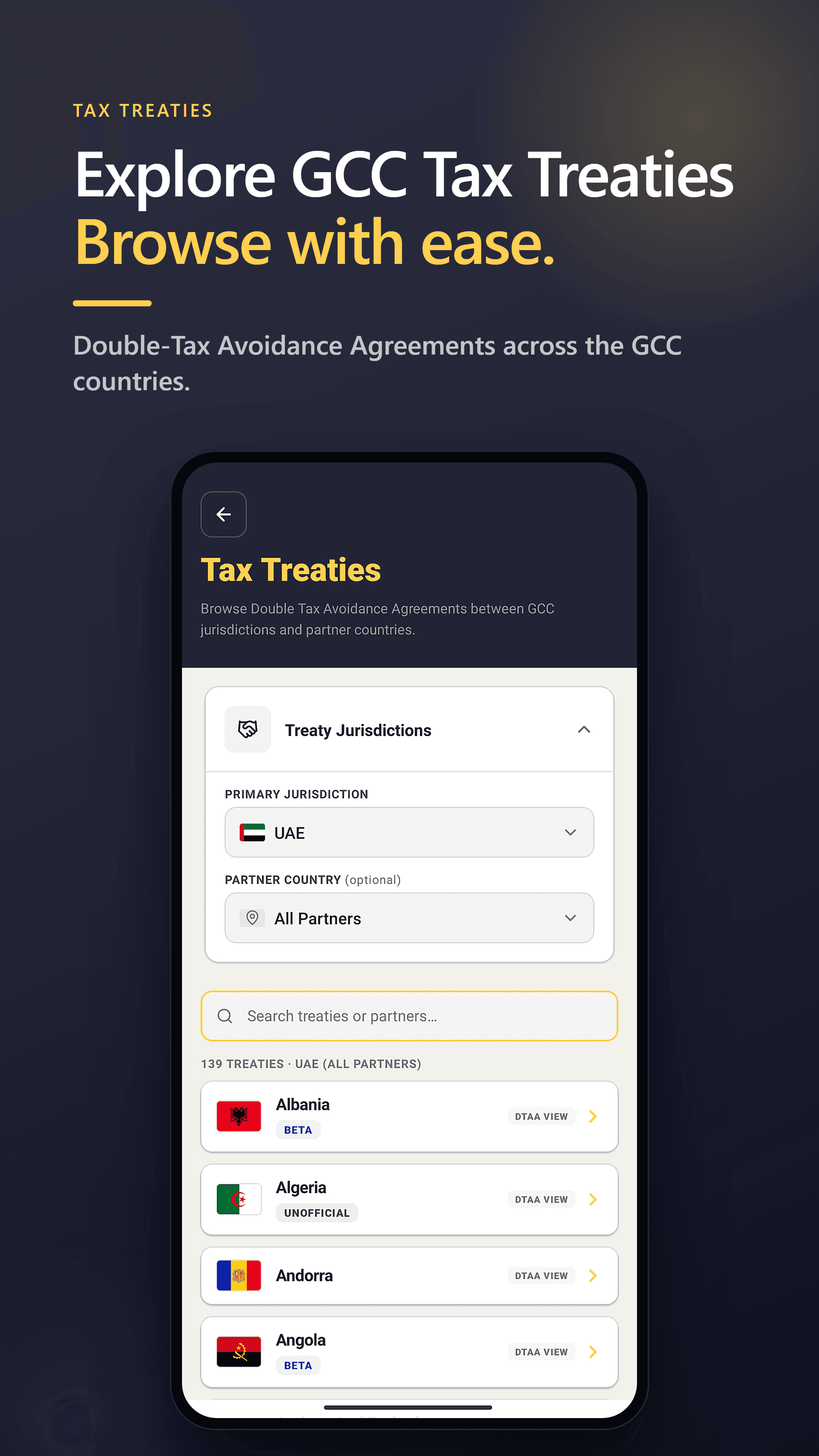Tax treaties (DTAAs)